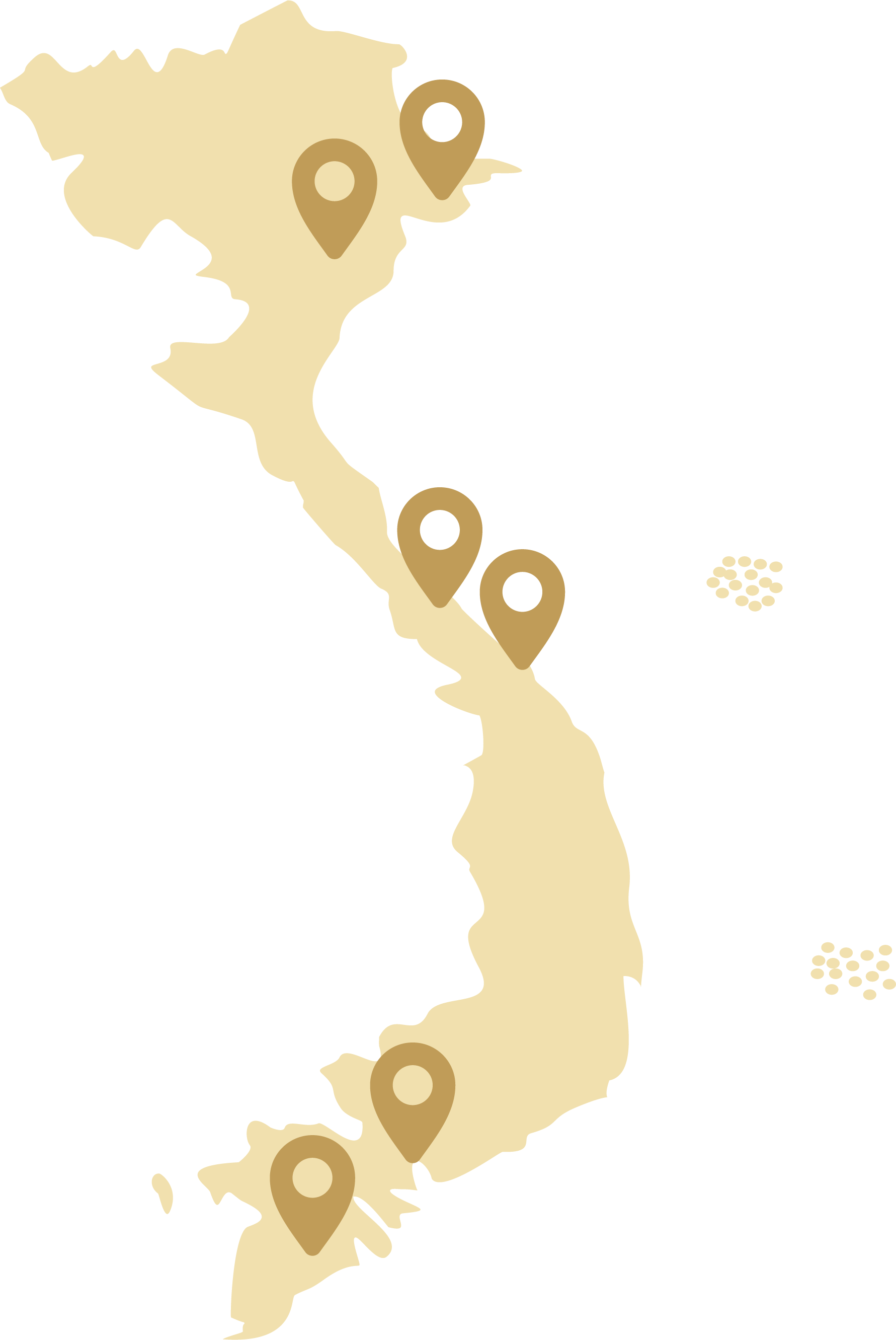 ベトナム地図